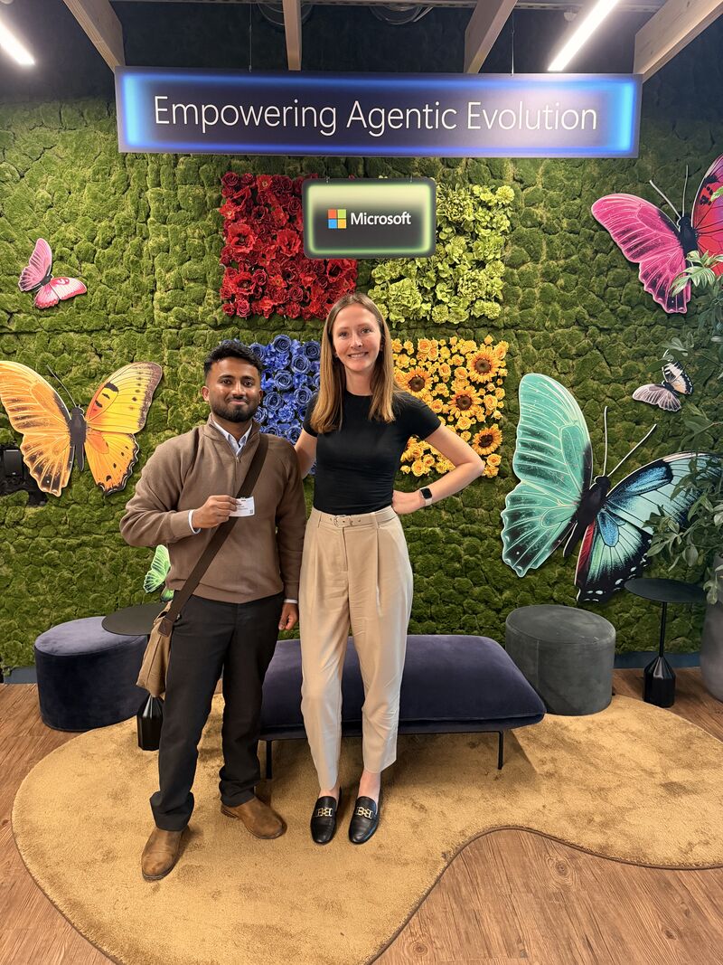 Meeting Nathalie Maslen at Microsoft